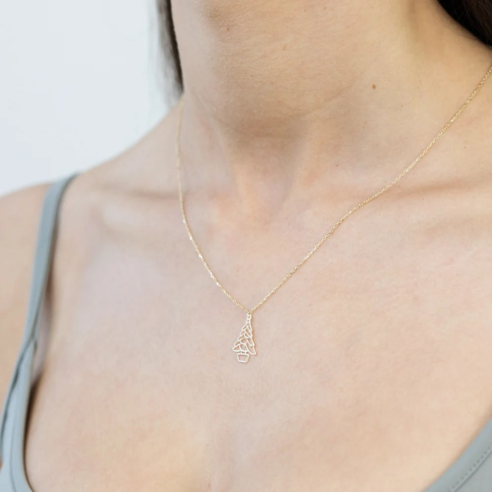 Xmas Tree Necklace