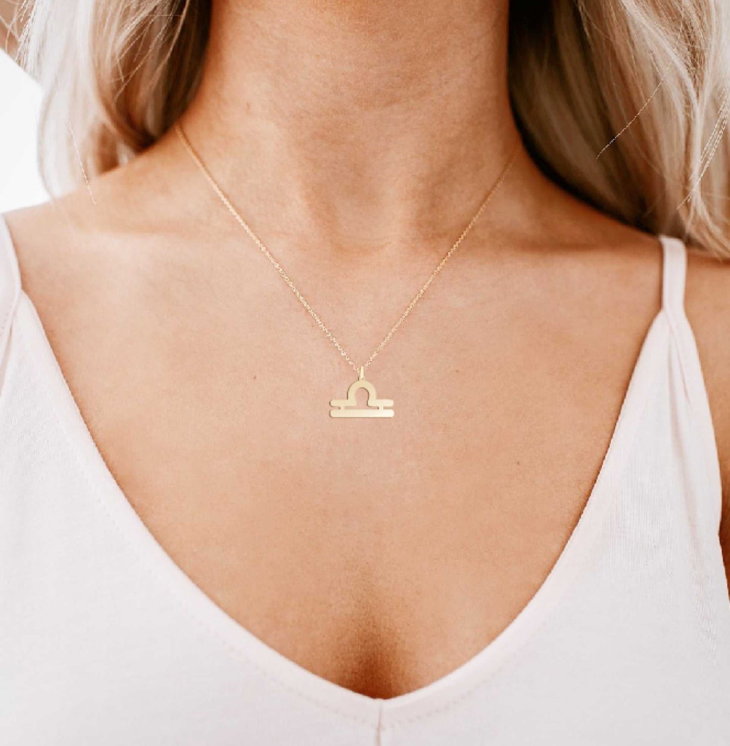 Libra Sign Necklace
