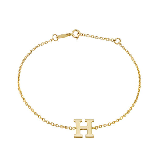 Initial Letter Bracelet