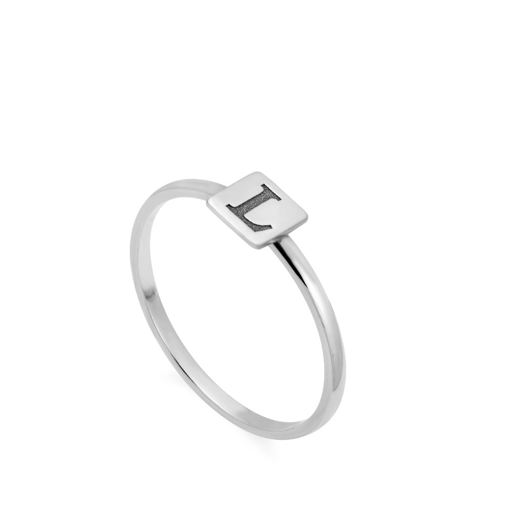 Custom Letter Ring