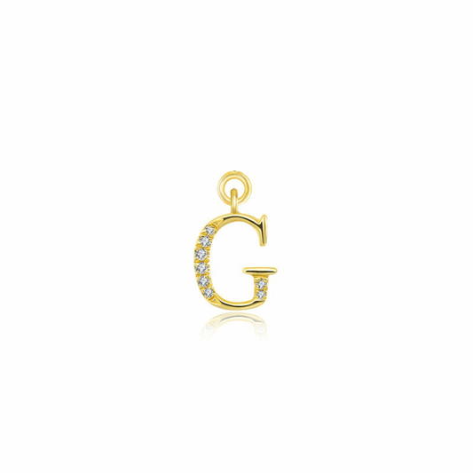 Iced Letter " G " Pendant