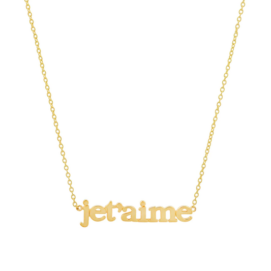 JE T'AIME Necklace
