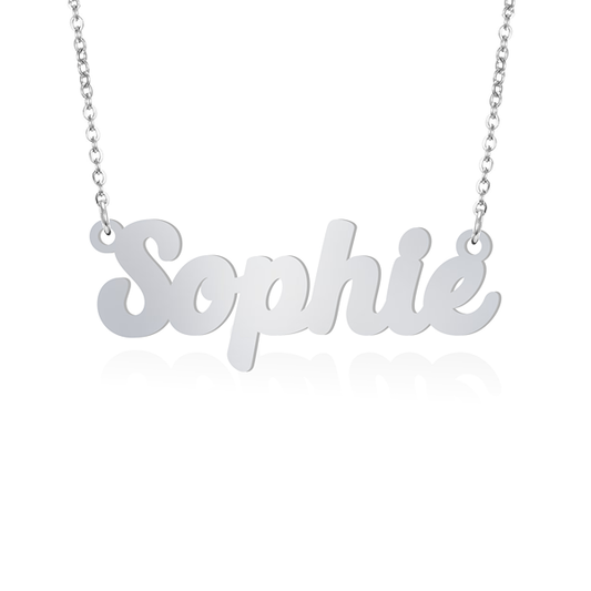 Prime & Pure Sterling Silver Name Necklace Sophie