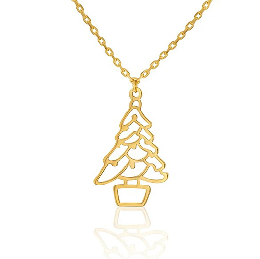 Xmas Tree Necklace