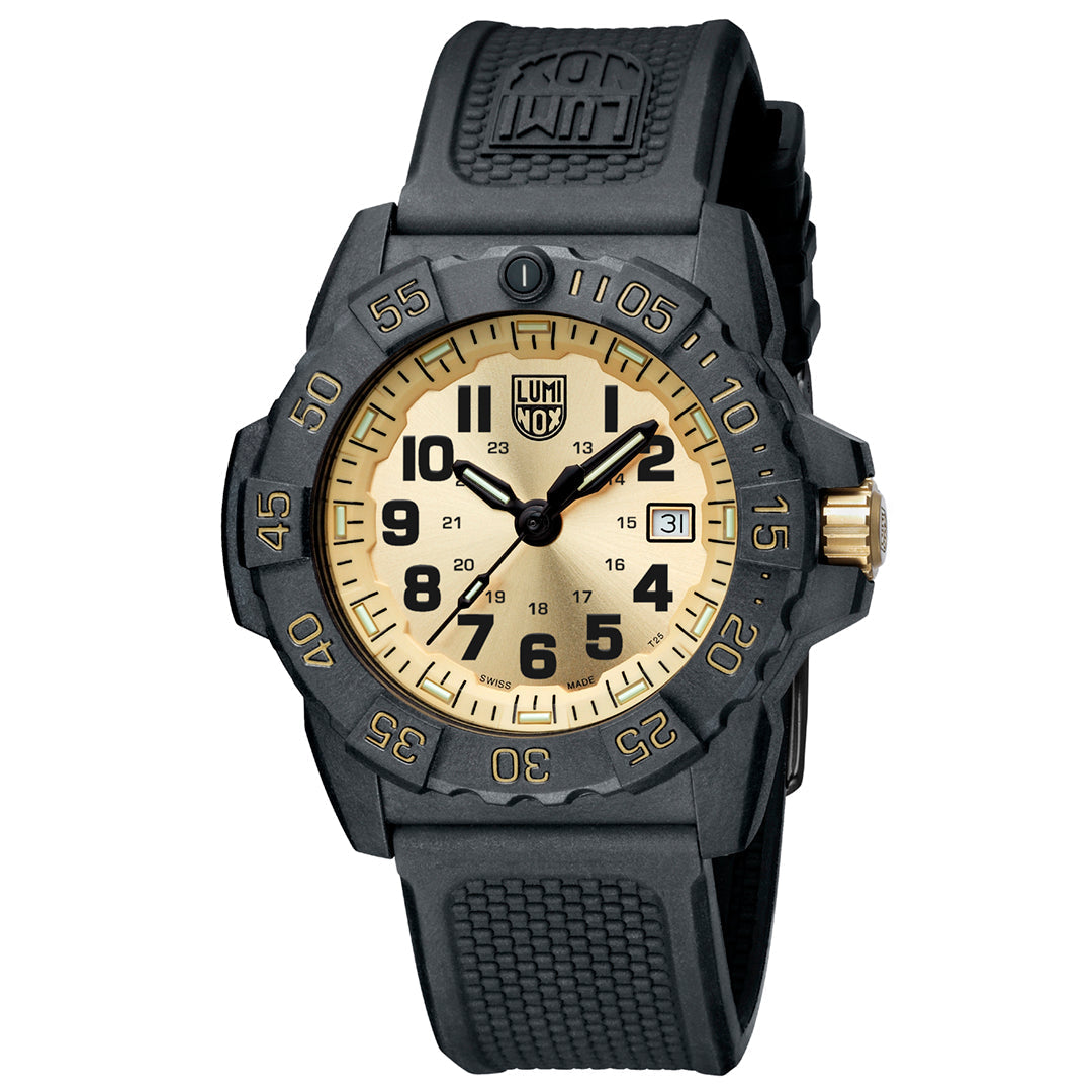 Luminox Navy SEAL Gold Limited Edition Military Watch Set - XS.3505.GP.SET