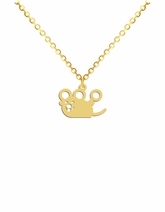 Baby mice Necklace