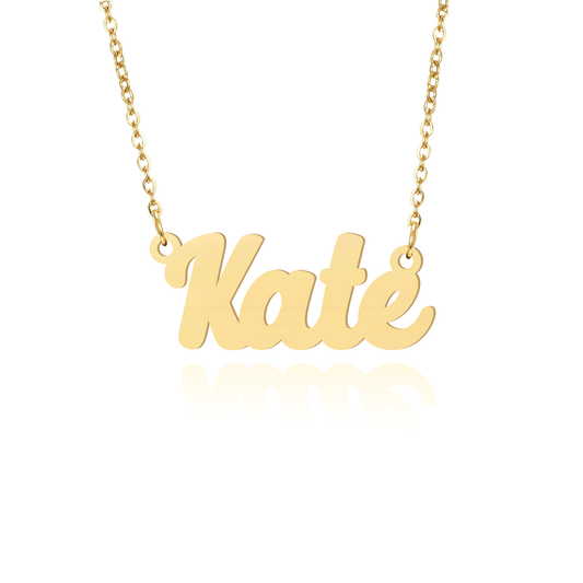 Prime & Pure 9K Yellow Gold Name Necklace Kate