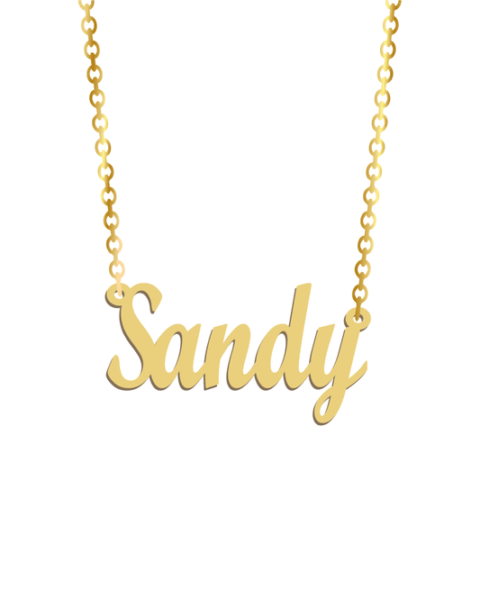 Script Name Necklace