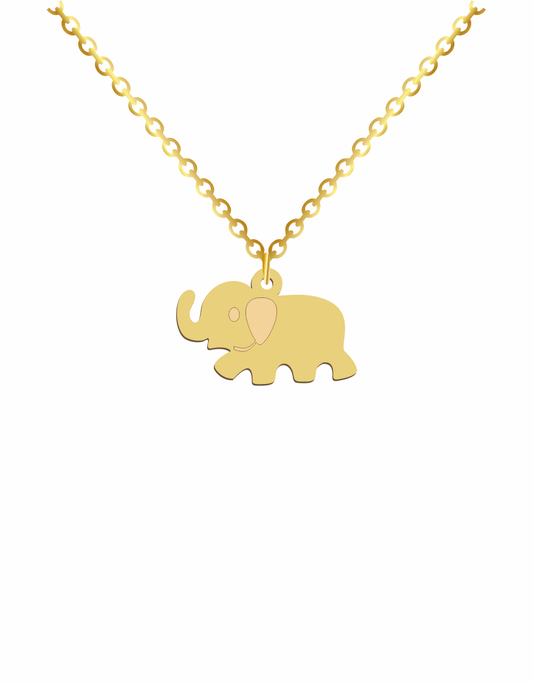 Baby Elephant Necklace