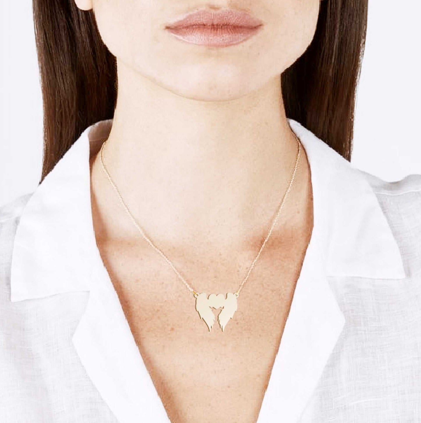 Heart Wings Necklace