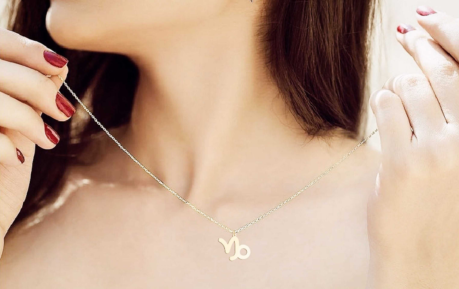 Capricorn Sign Necklace