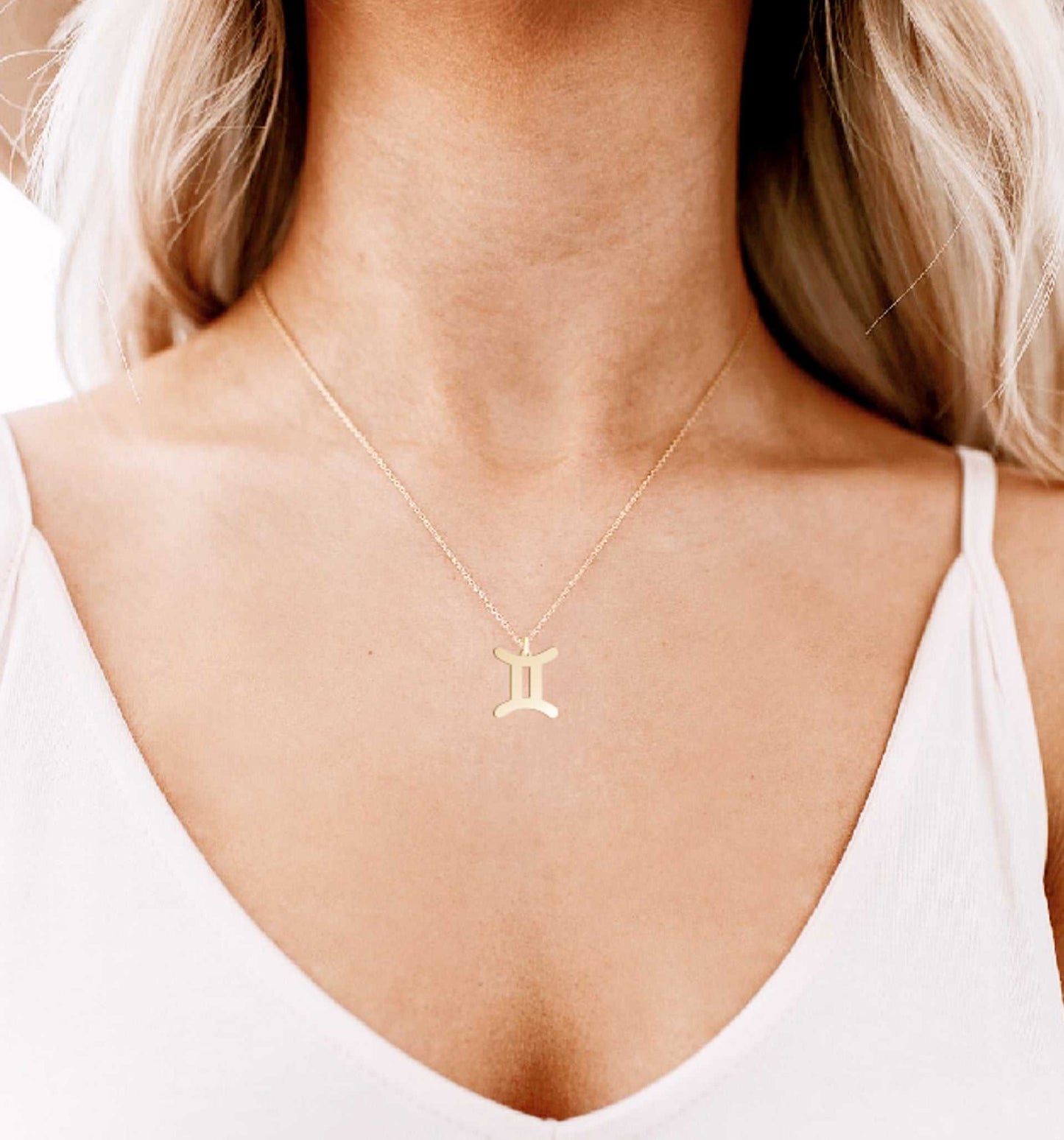 Gemini Sign Necklace