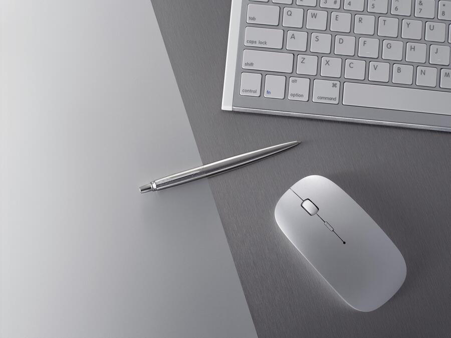 Parker Jotter Stainless Steel Chrome Trim Ballpoint Pen