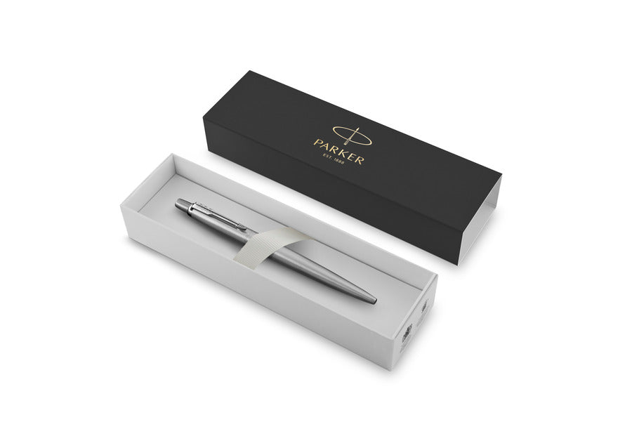 Parker Jotter Stainless Steel Chrome Trim Ballpoint Pen