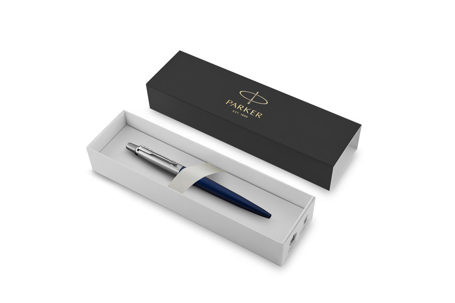 Parker Jotter Royal Blue Chrome Trim Ballpoint