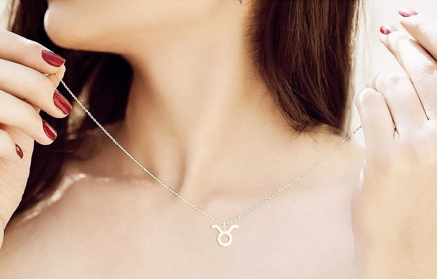 Taurus Sign Necklace