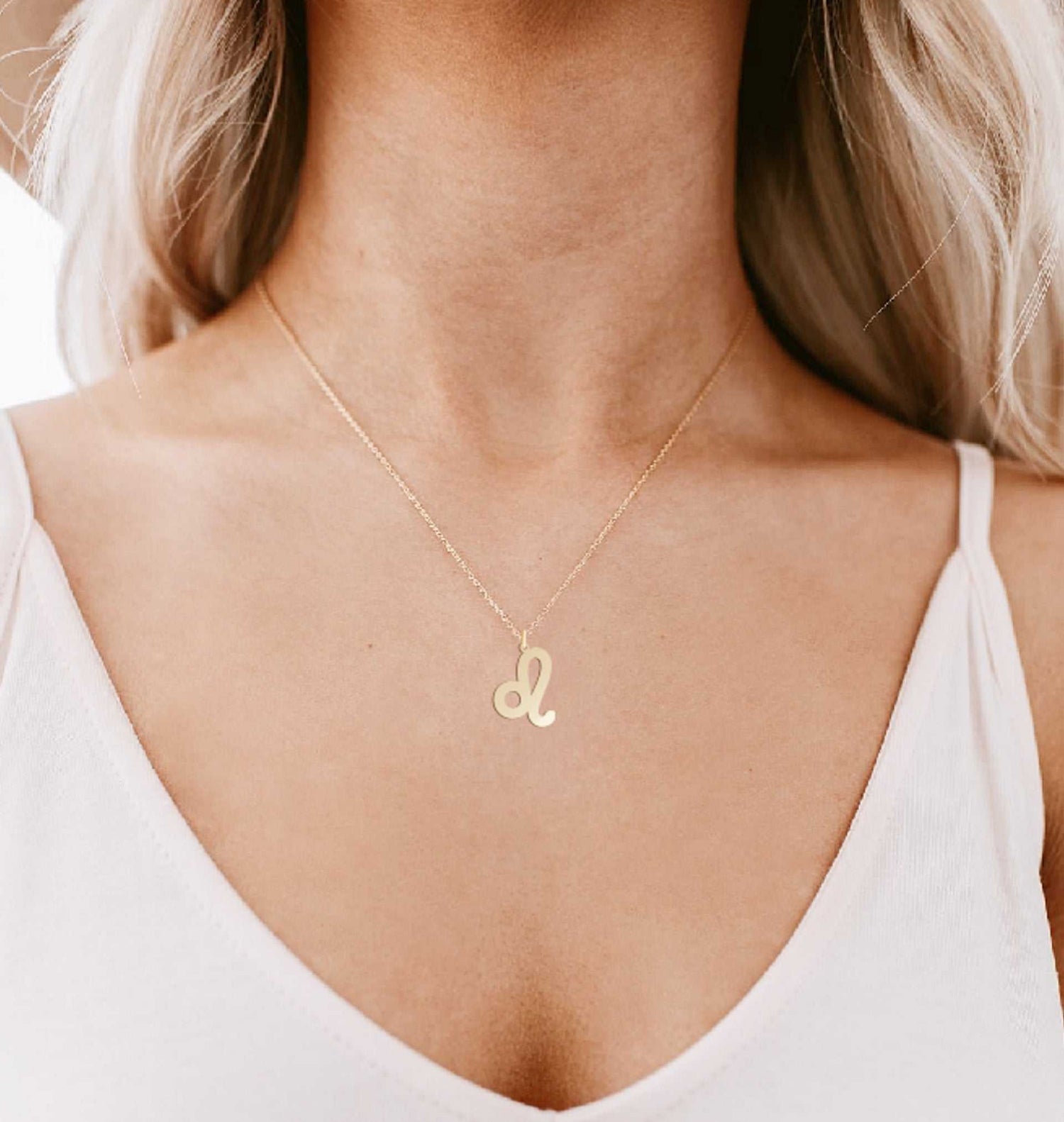 Leo Sign Necklace