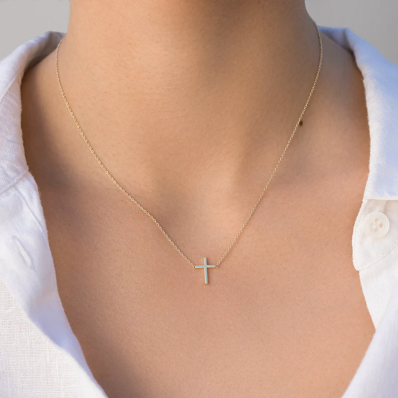 Small CROSS Necklace