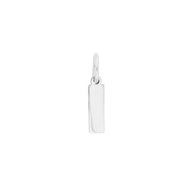 Prime & Pure Sterling Silver Initial Pendant Letter I