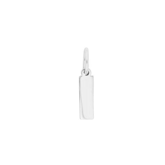Prime & Pure Sterling Silver Initial Pendant Letter I