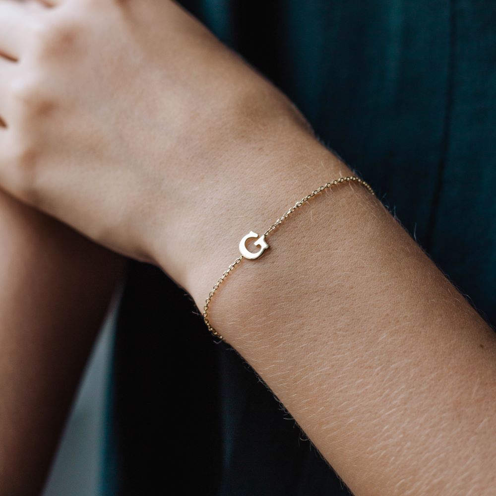 Initial Letter Bracelet