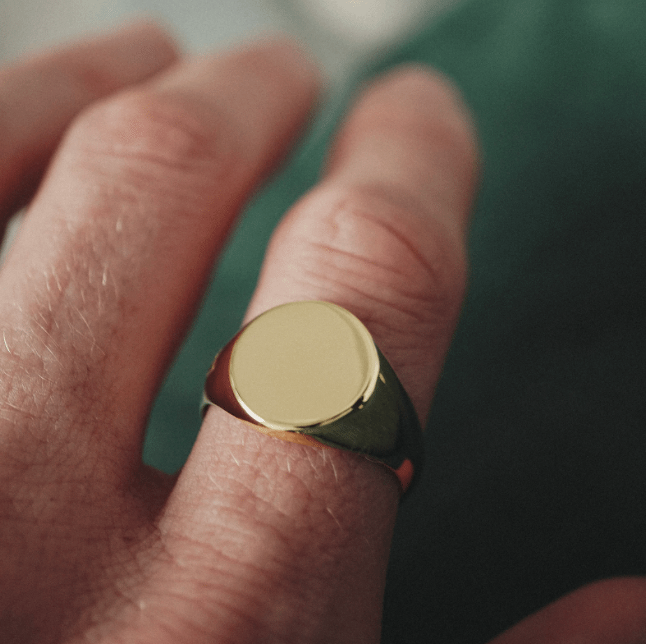Handmade signet Ring