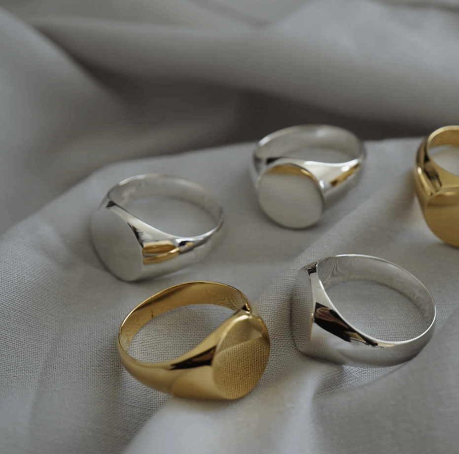 Handmade signet Ring