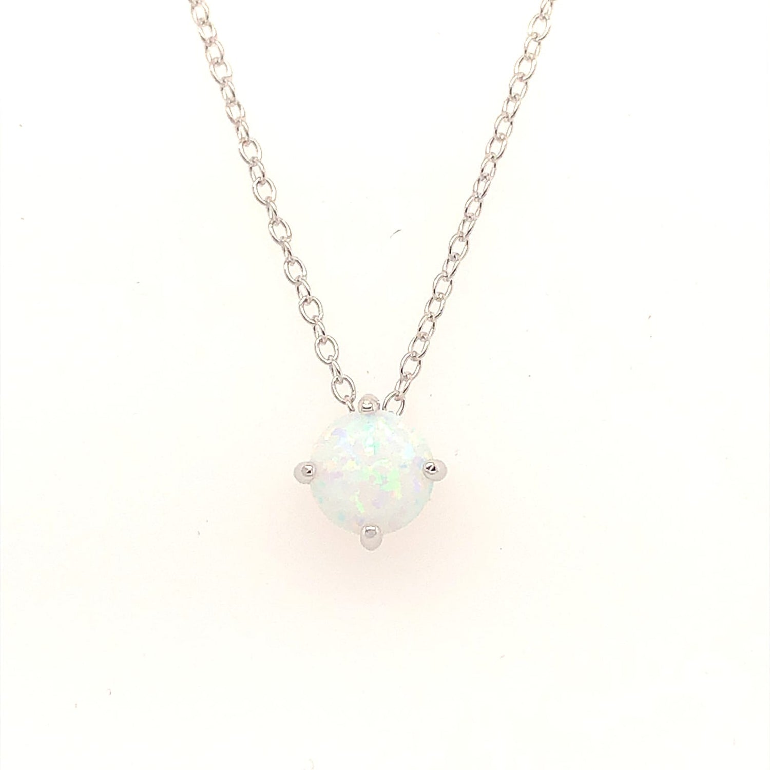 Magical Stone Silver Necklace