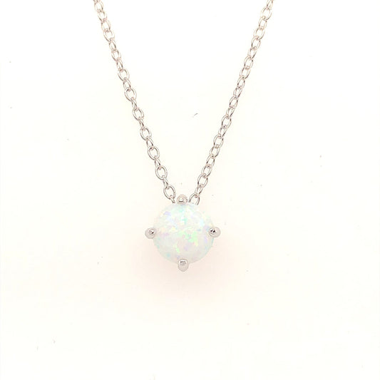 Magical Stone Silver Necklace