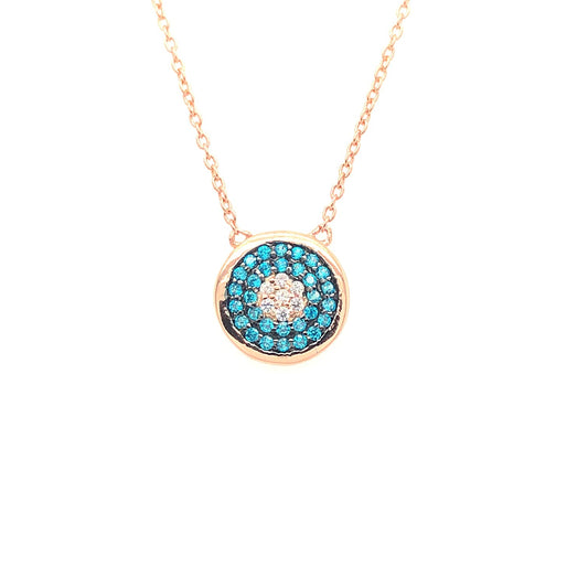 Blue magical synthetic gemstones Circle