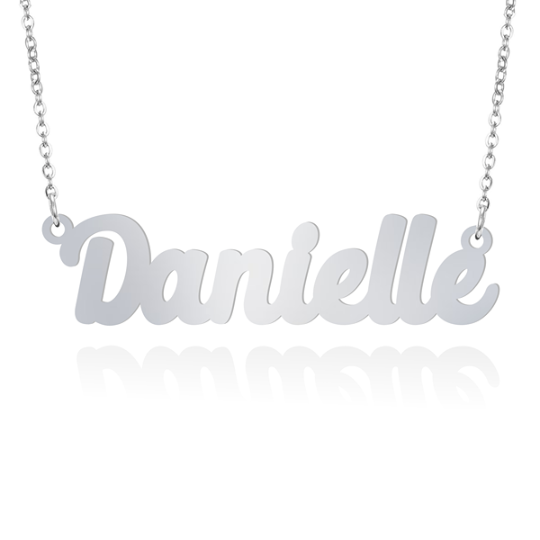 Prime & Pure Sterling Silver Name Necklace Danielle