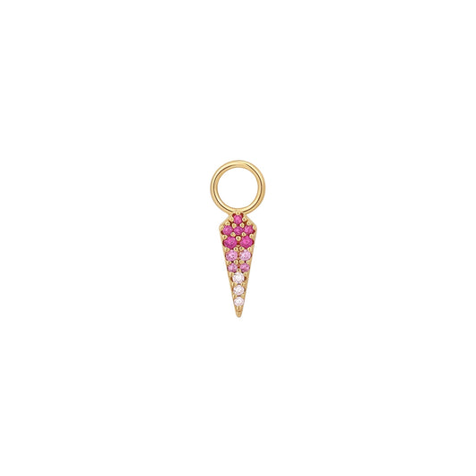 Ania Haie Gold Ombre Pink Earring Charm