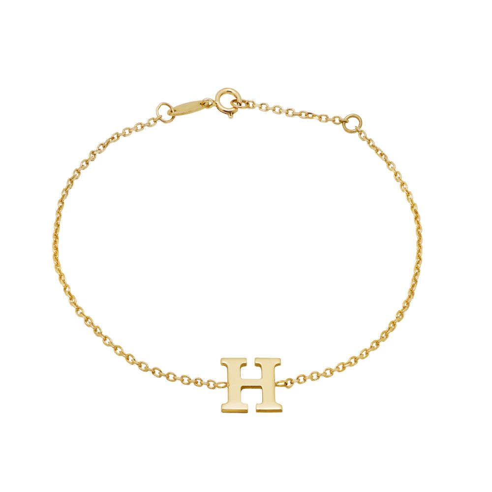 Initial Letter Bracelet