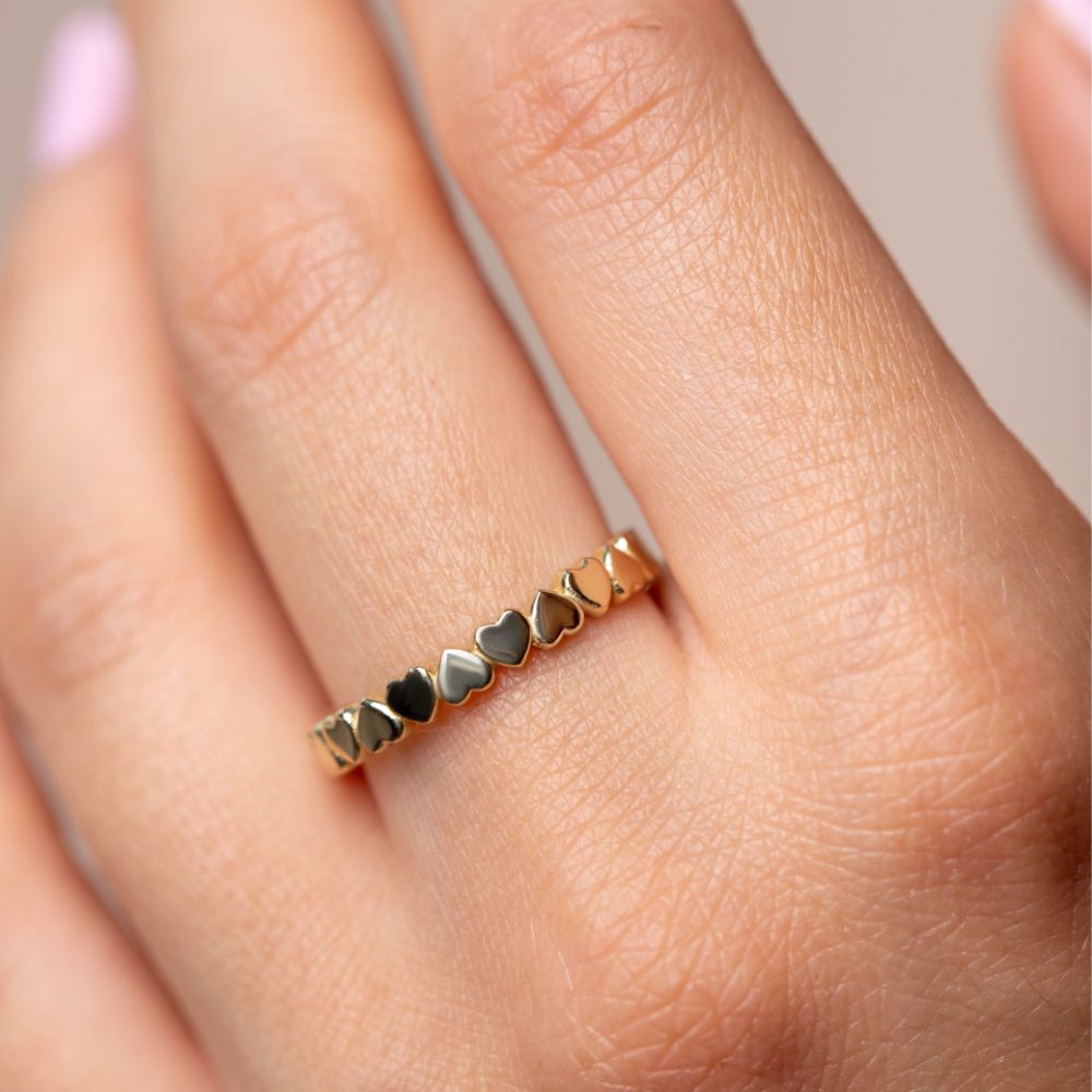 Heart Eternity Ring