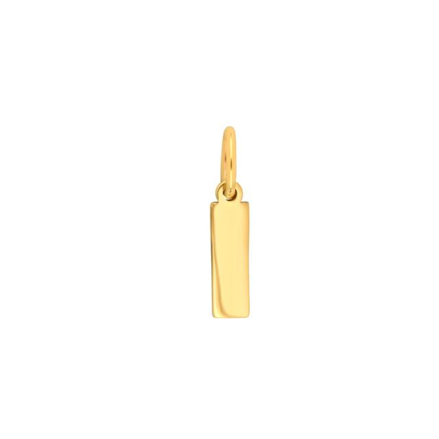 Prime & Pure 9K Yellow Gold Initial Pendant Letter I