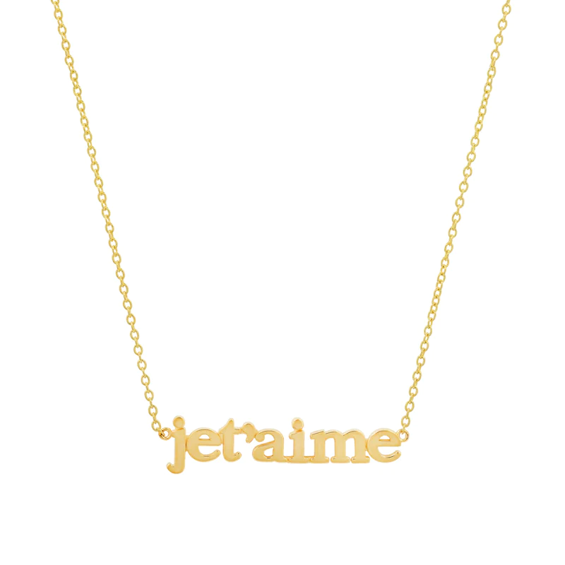JE T'AIME Necklace