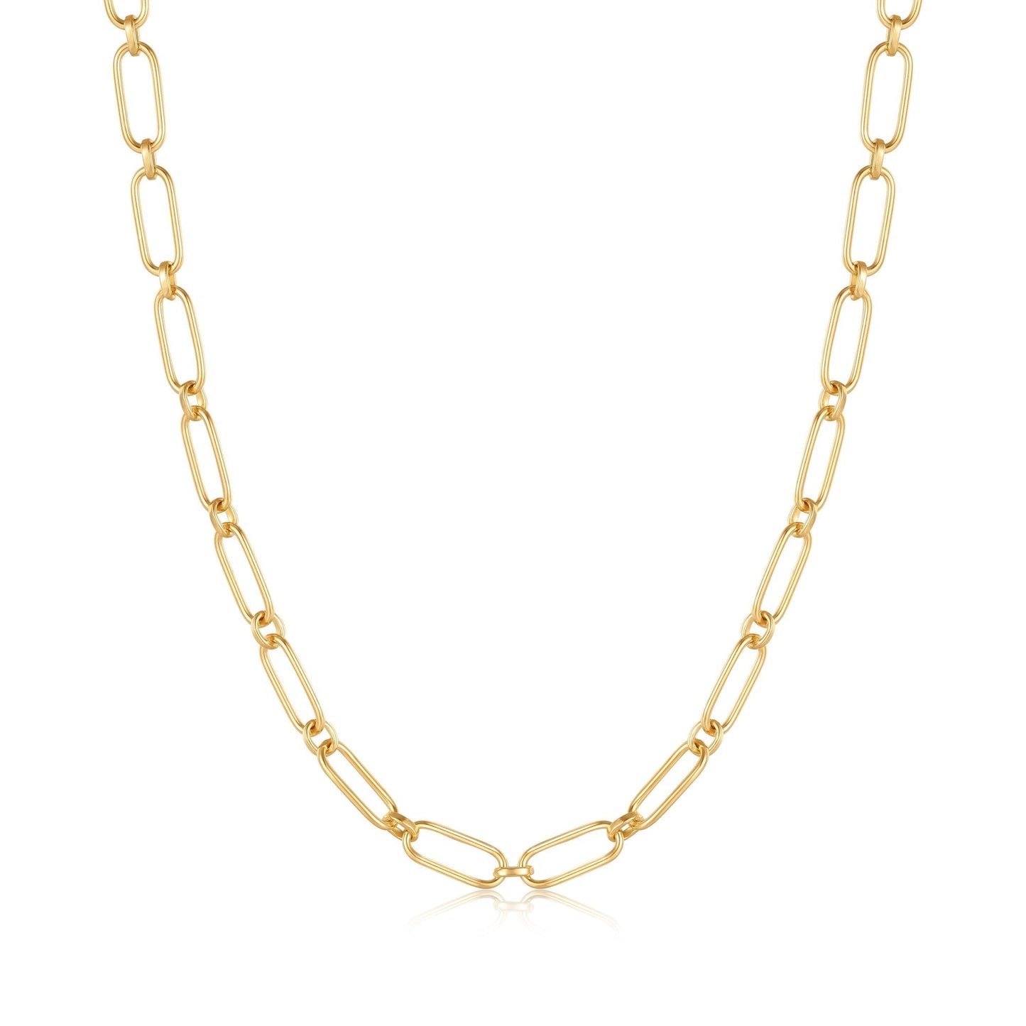 Ania Haie Gold Cable Connect Chunky Chain Necklace