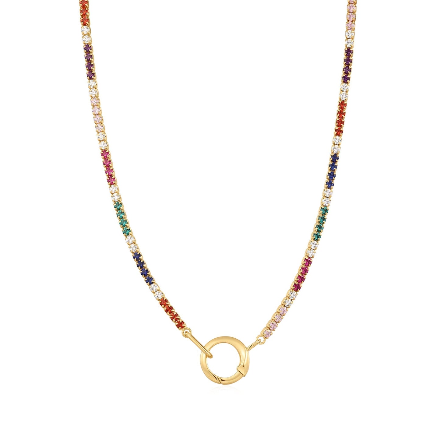 Ania Haie Gold Rainbow Chain Connector Necklace