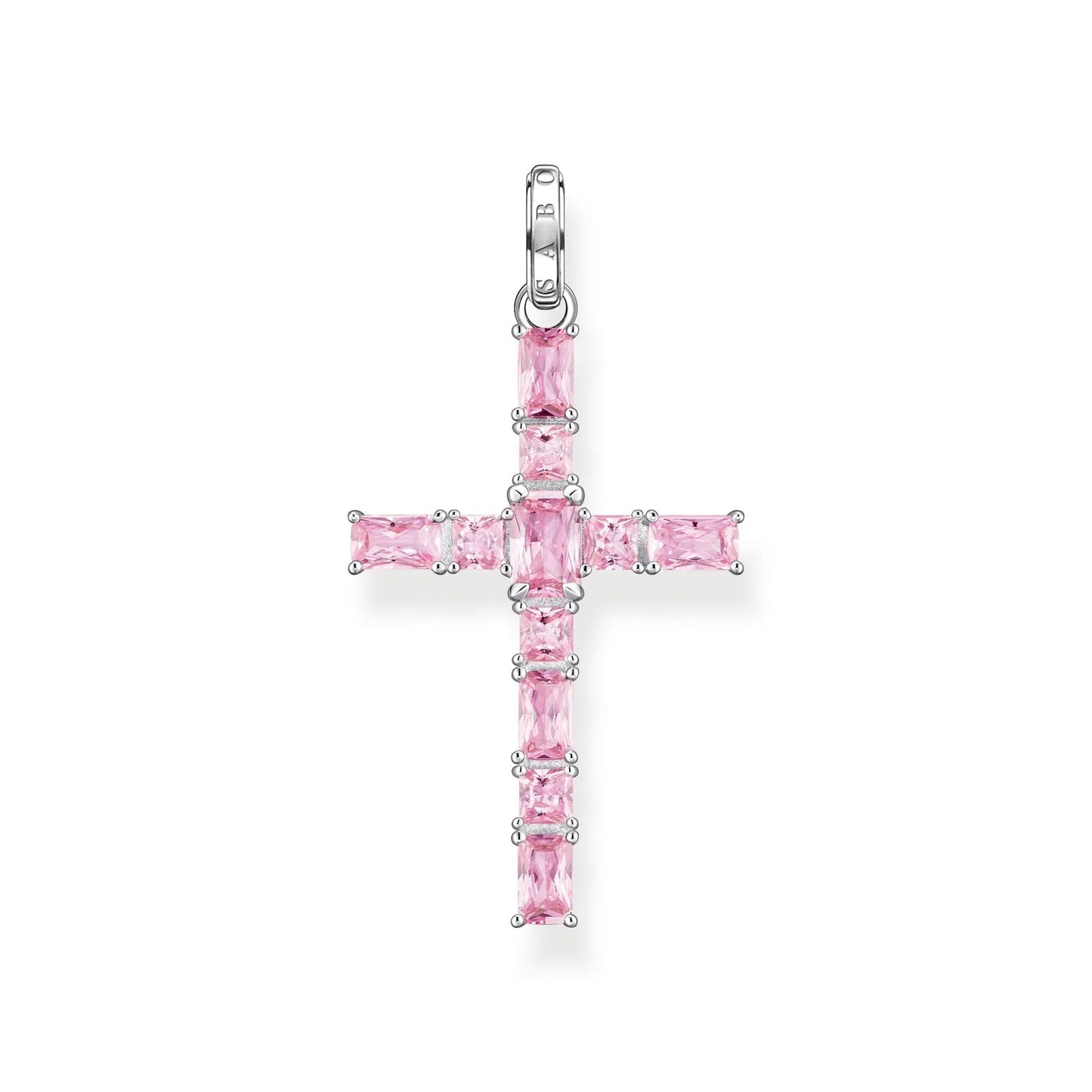 THOMAS SABO Heritage Pink Cross Pendant