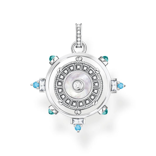THOMAS SABO Rotating Coin Silver Pendant