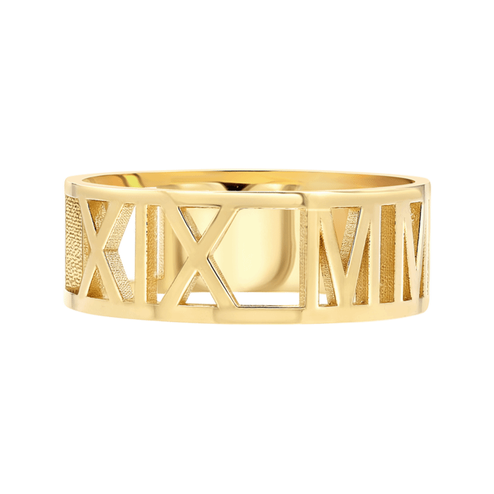 Roman Numeral Ring