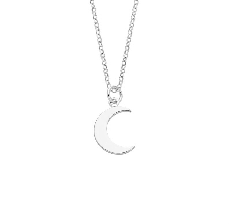 Crescent moon necklace
