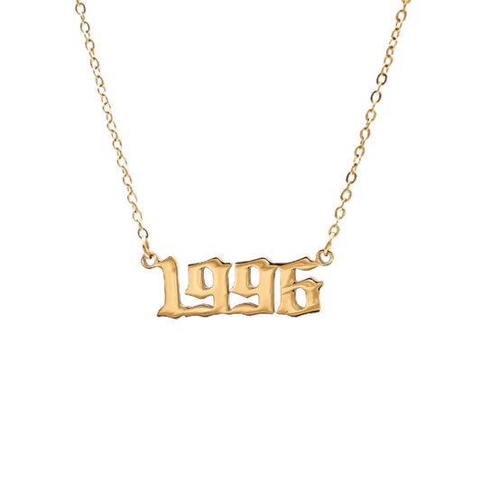 Birth year Necklace