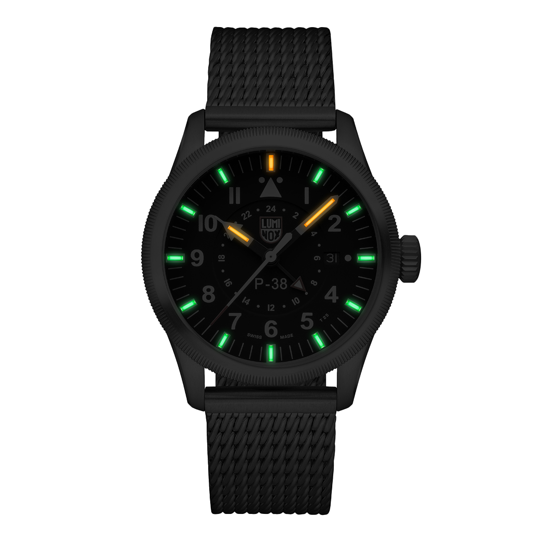 Luminox P38 LIGHTNING® Stainless Steel 42mm Men's Watch - XA.9522