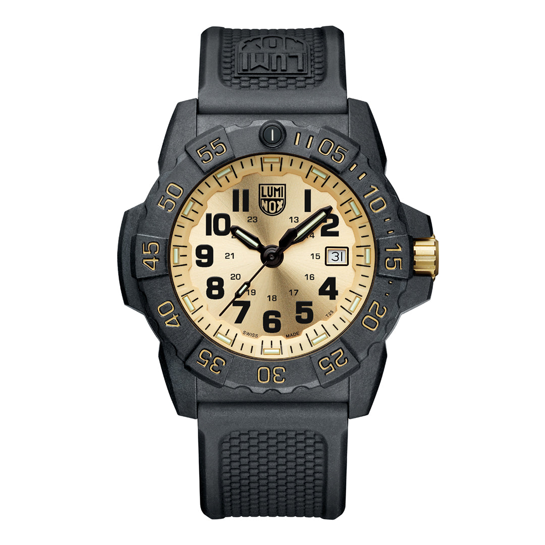 Luminox Navy SEAL Gold Limited Edition Military Watch Set - XS.3505.GP.SET