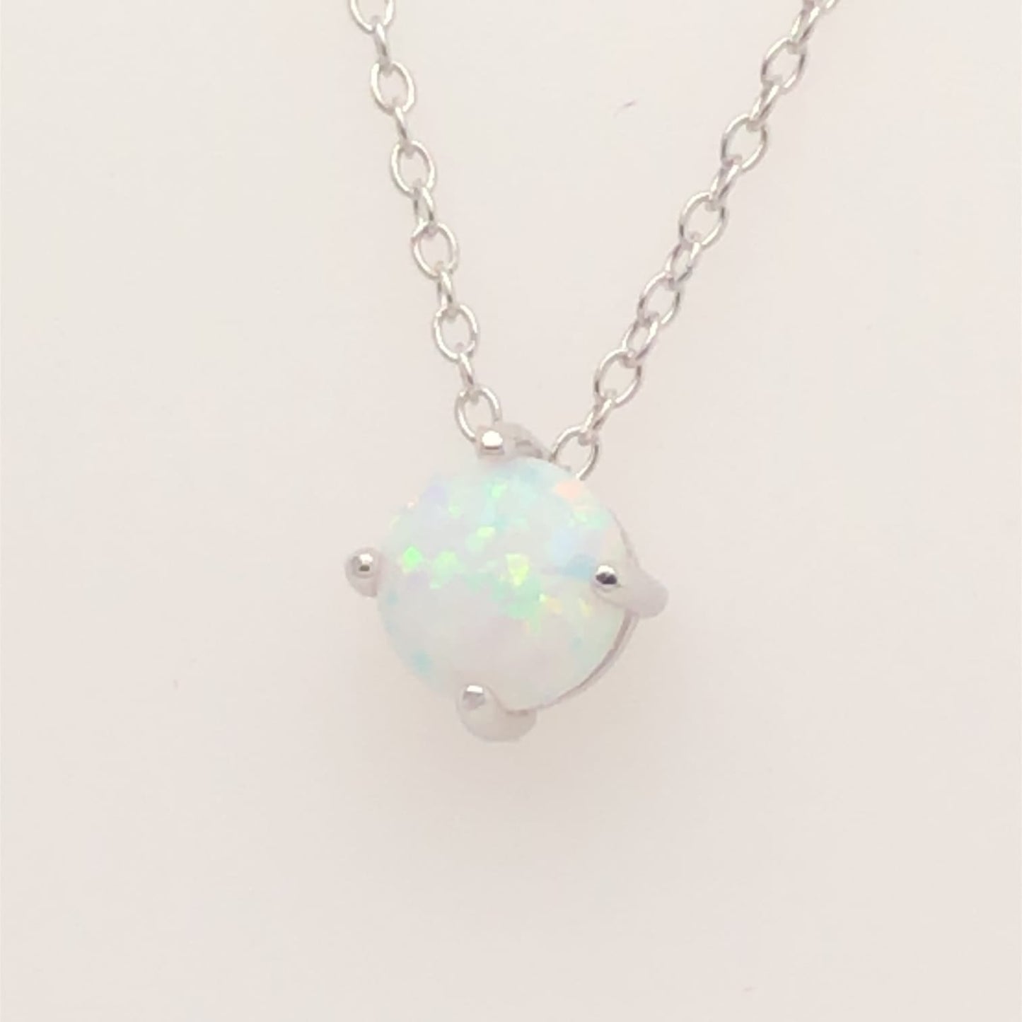 Magical Stone Silver Necklace