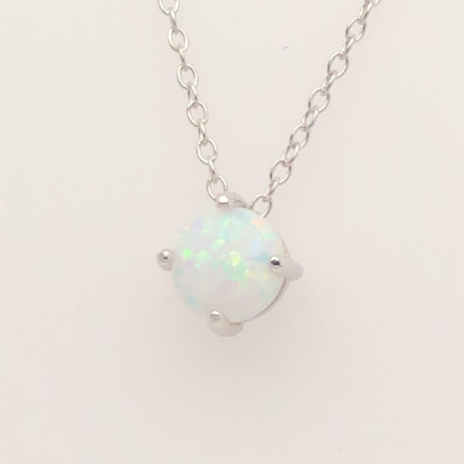 Magical Stone Silver Necklace