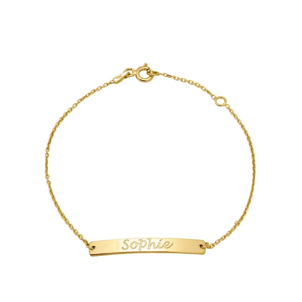 Engraved Bar Bracelet (2)