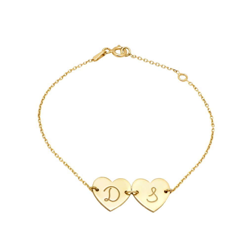 Double Hearts Bracelet