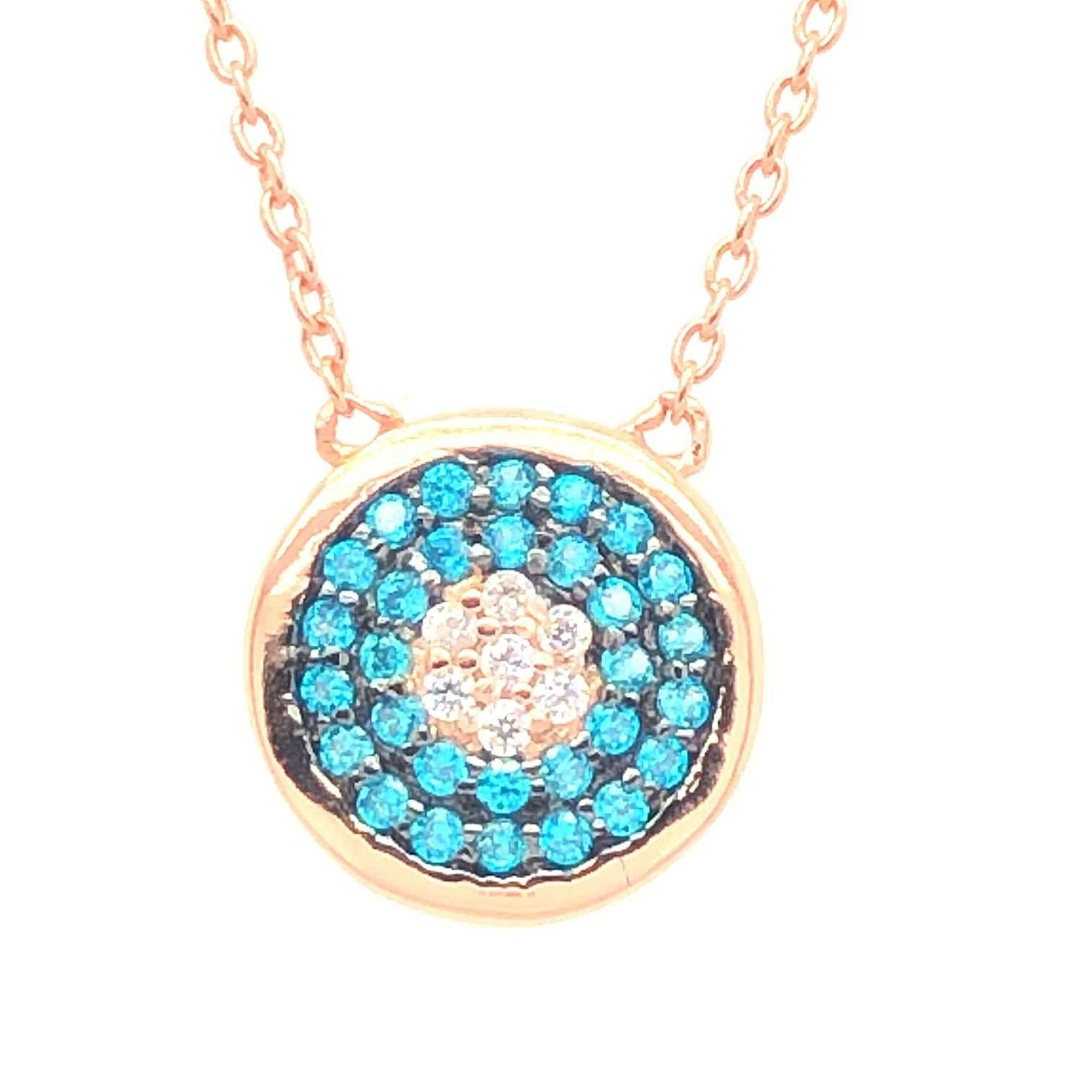 Blue magical synthetic gemstones Circle
